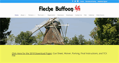 Desktop Screenshot of flechebuffoon.com